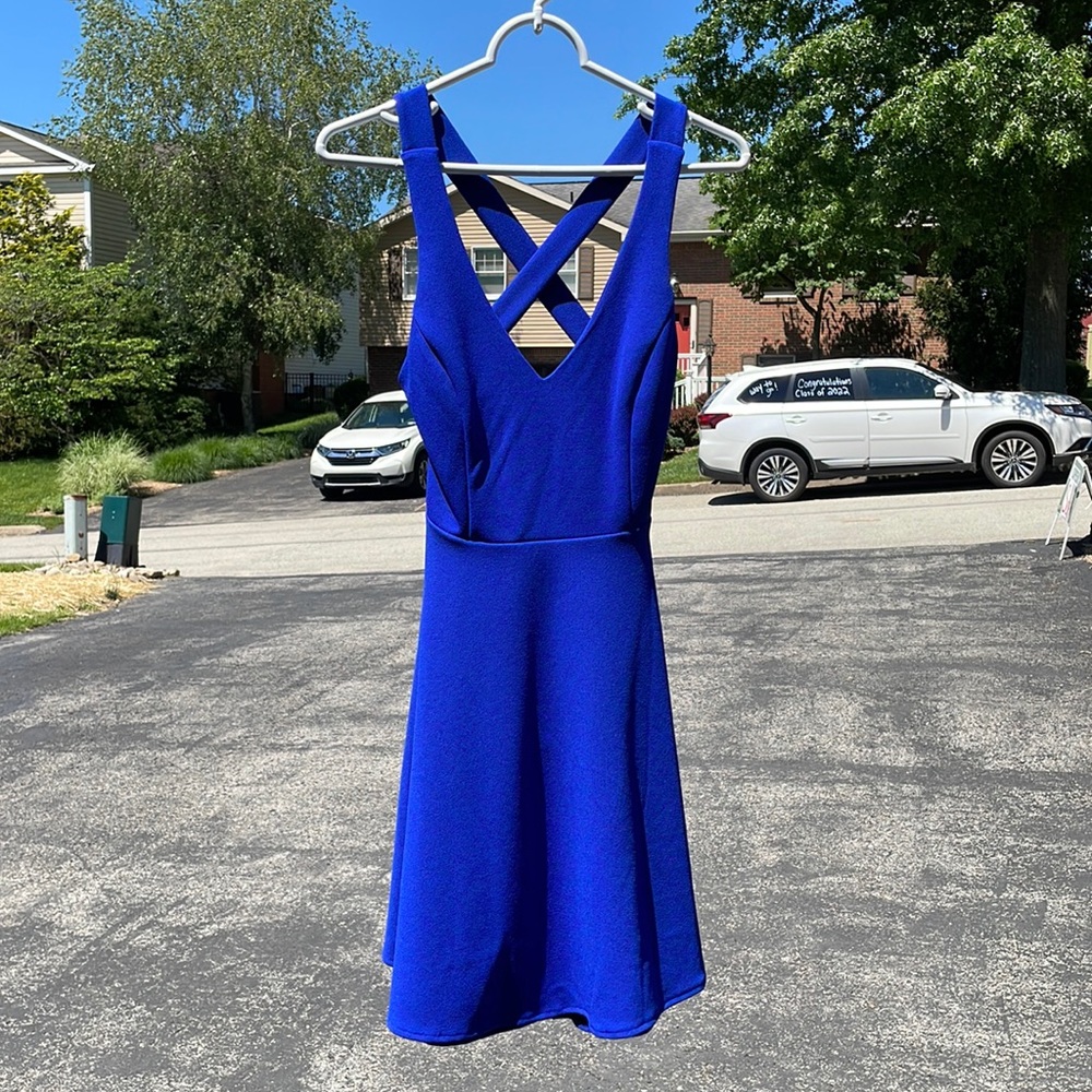 Royal Blue Lulu’s Dress